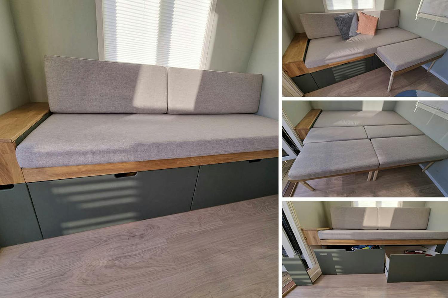 Tre ekstra m2 i gæsteværelset Tre ekstra m2 i gæsteværelset